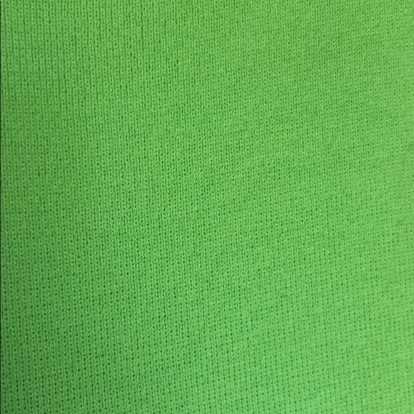 Lime green long dress.  Simple statement. - Picture 2 of 3